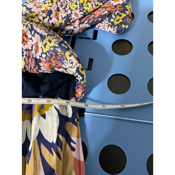 Seraphine Maternity Dress Long Sleeve Floral Midi Nursing Access size US 10 - Picture 12 of 14